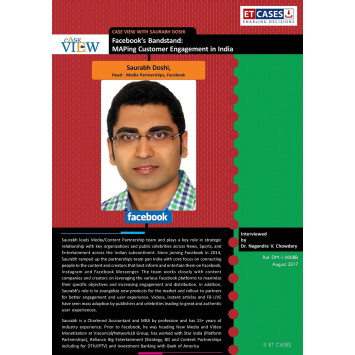 Case View with Saurabh Doshi - Facebook’s Bandstand: MAPing Customer Engagement in India